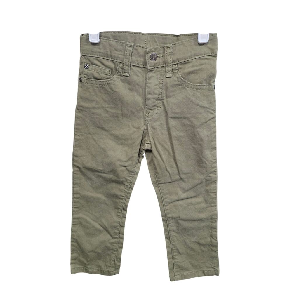 Olive Green Pants - Wrangler - 4T